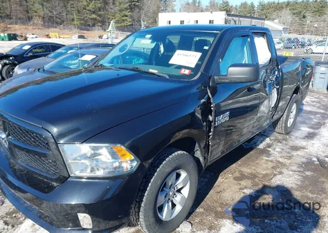 2018 Ram 1500 Express 4X4 6'4 Box из США, поврежденный, VIN 1C6RR7FG3JS222877